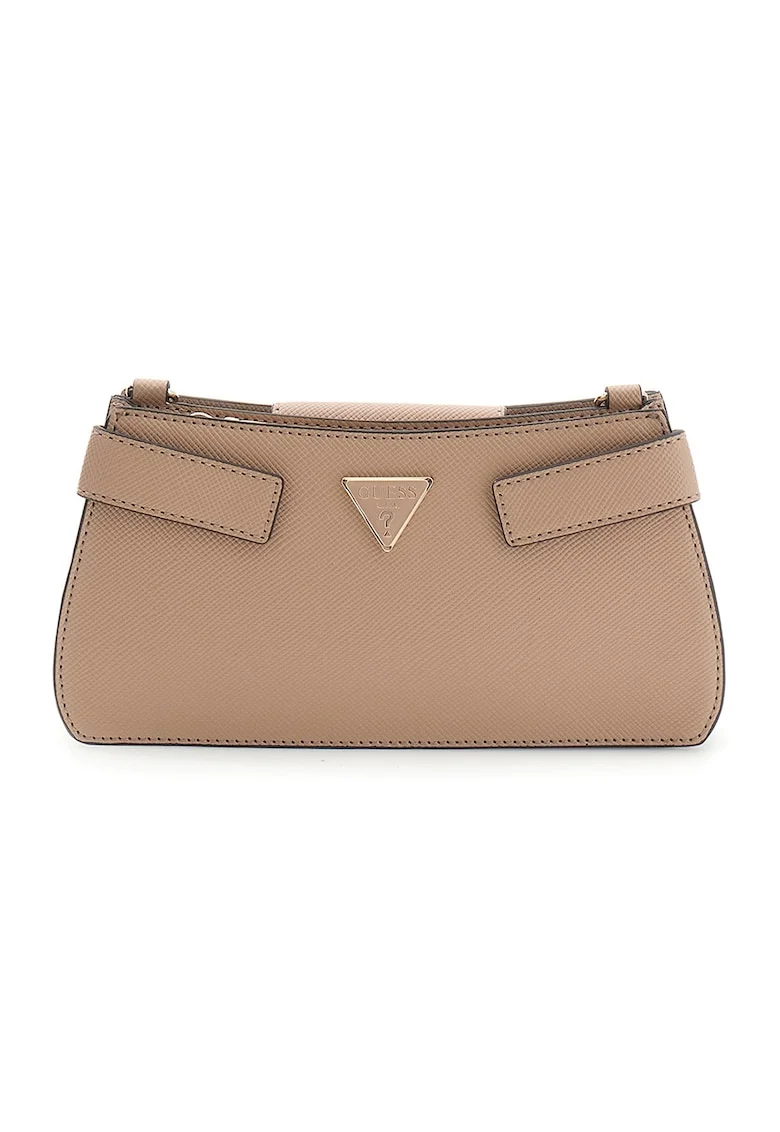 Geanta crossbody de piele ecologica Serenova, Maro camel
