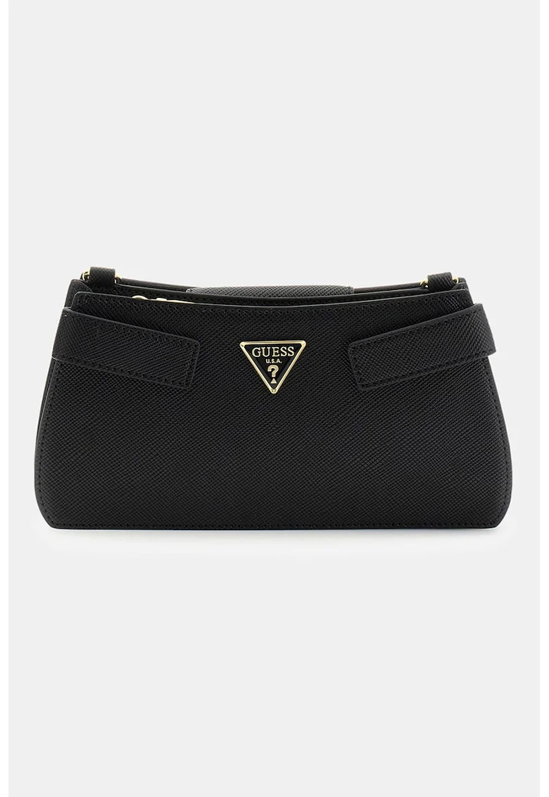 Geanta crossbody de piele ecologica Serenova, Negru