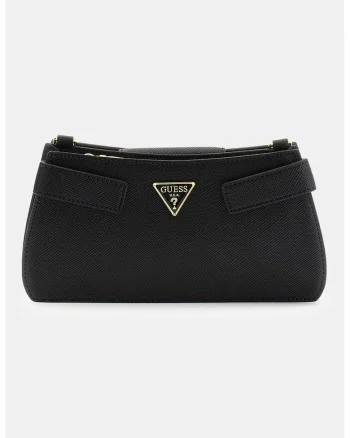 Geanta crossbody de piele ecologica Serenova, Negru