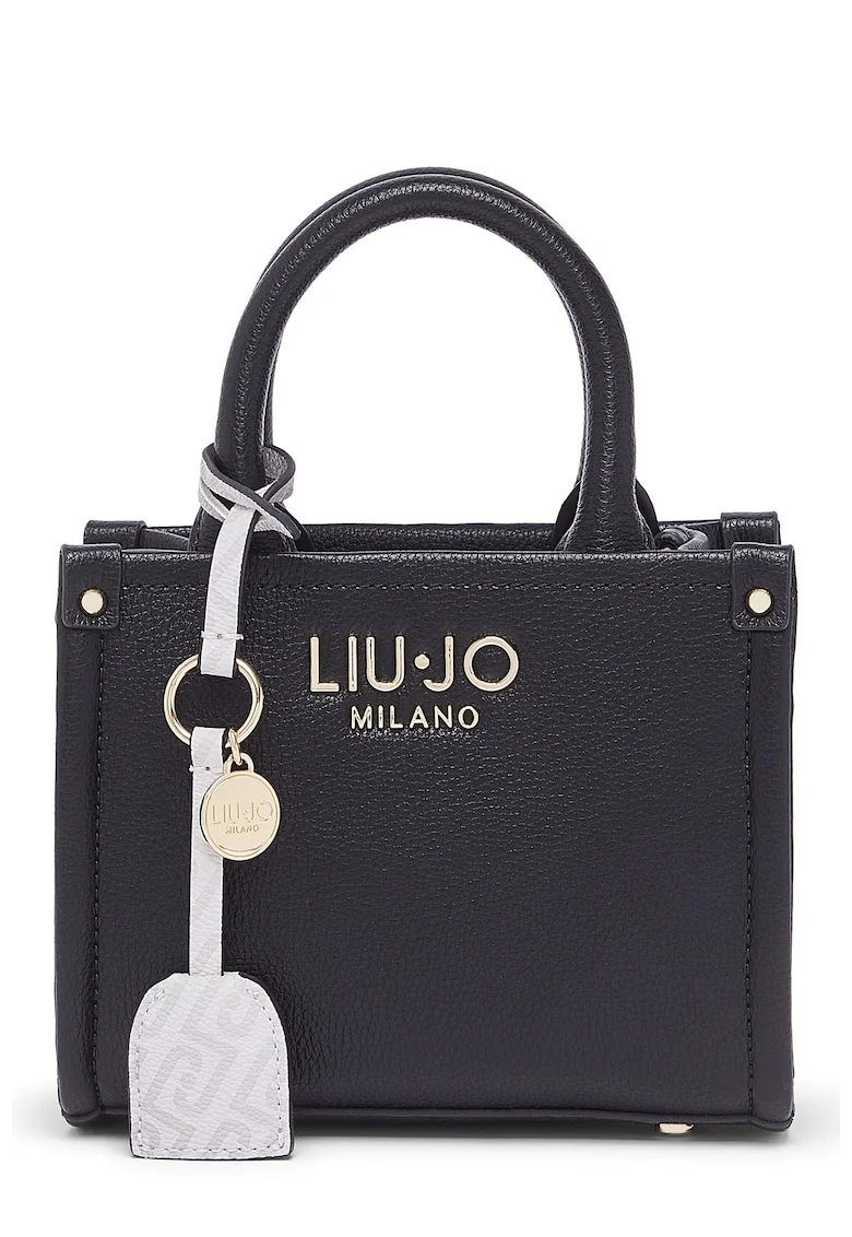 Geanta crossbody mica de piele ecologica, Negru