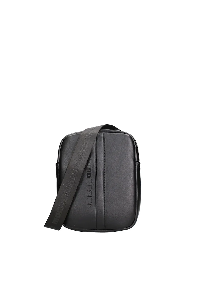 Geanta crossbody din piele ecologica Kryos Ultra, Negru