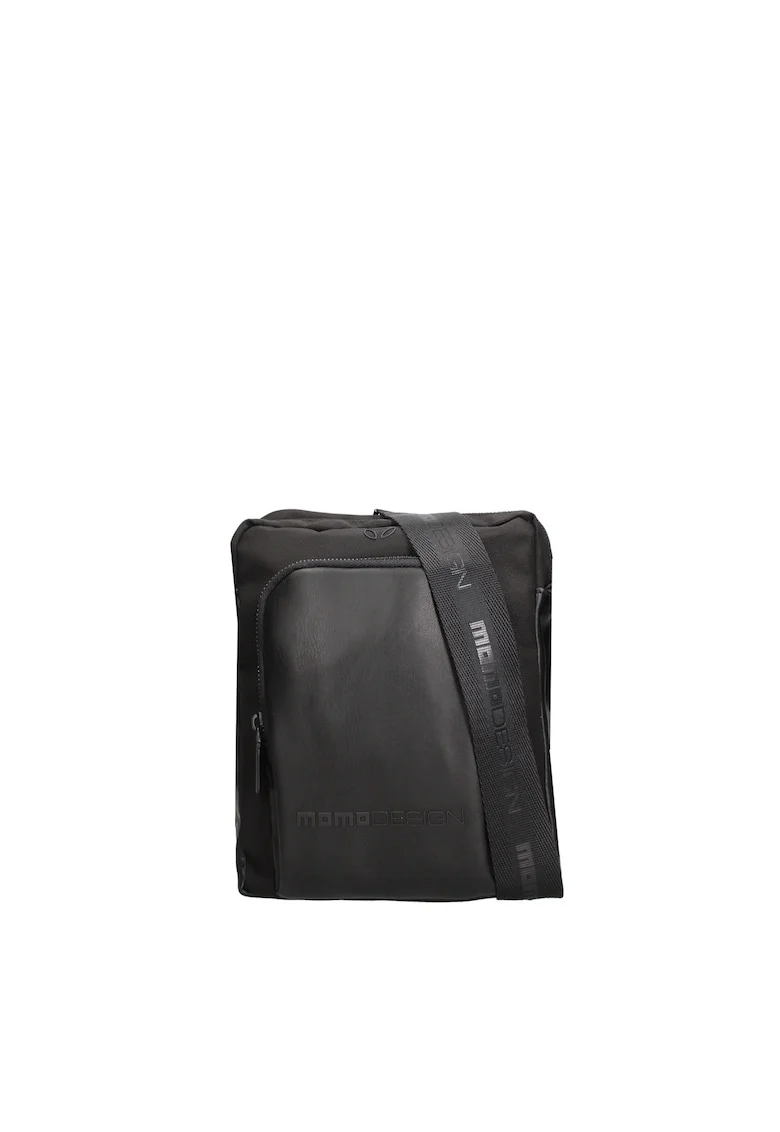 Geanta crossbody din piele ecologica Astreon Lux, Negru