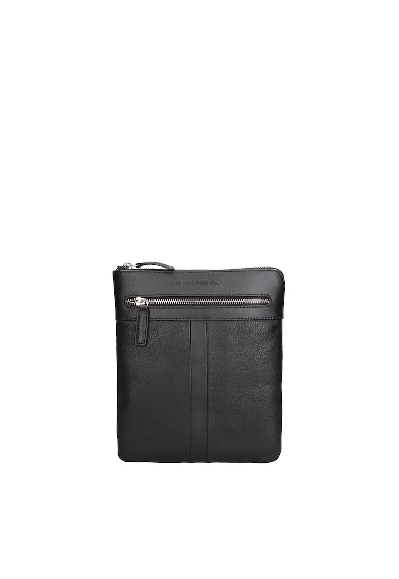 Geanta crossbody din piele Nerian, Negru