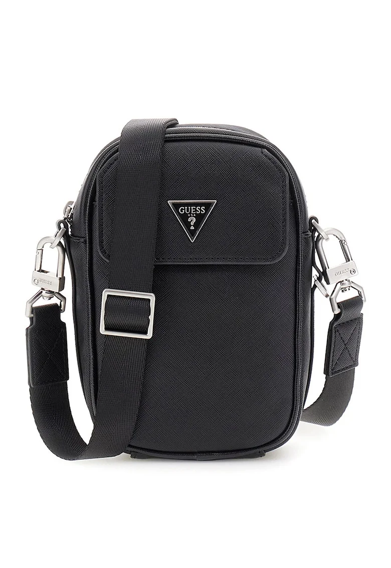 Geanta crossbody cu bareta ajustabila Milano, Negru