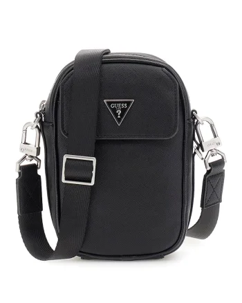 Geanta crossbody cu bareta ajustabila Milano, Negru