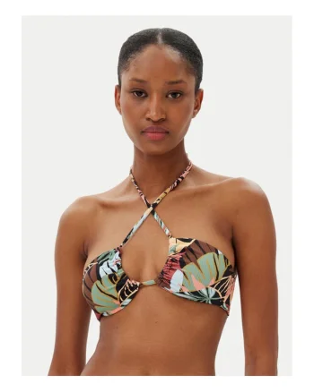 Sutien de baie dama,  top bikini, multicolor