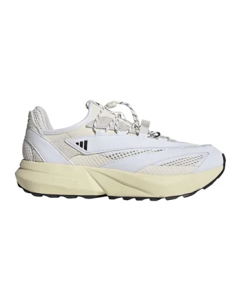 Pantofi sport slip-on Lightblaze Vista din material textil si piele ecologica, Albastru glaciar/Alb murdar