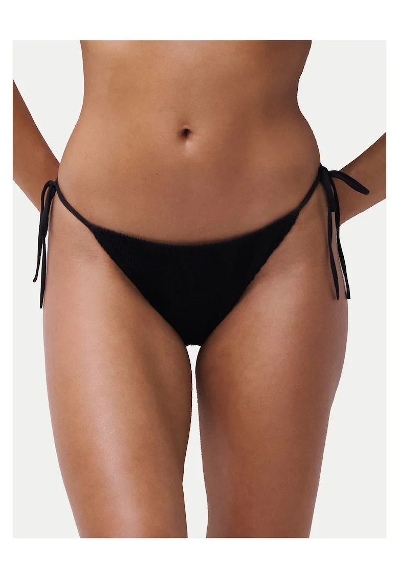 Slip de baie dama,  negru,