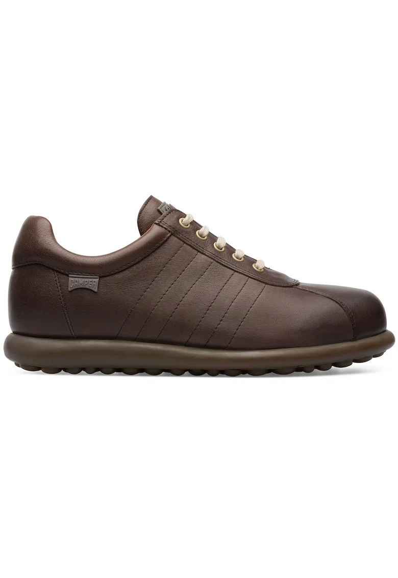 Pantofi sport din piele Pelotas, Maro