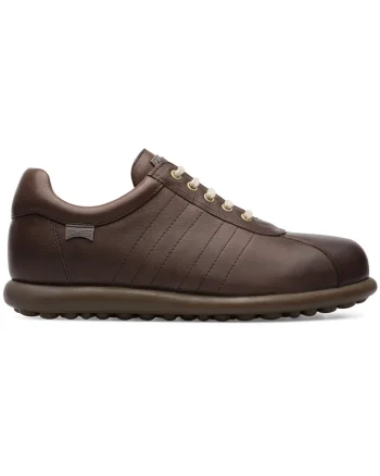 Pantofi sport din piele Pelotas, Maro