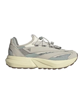 Pantofi sport Lightblaze Vista usori cu model slip-on, Alb fildes/Gri deschis