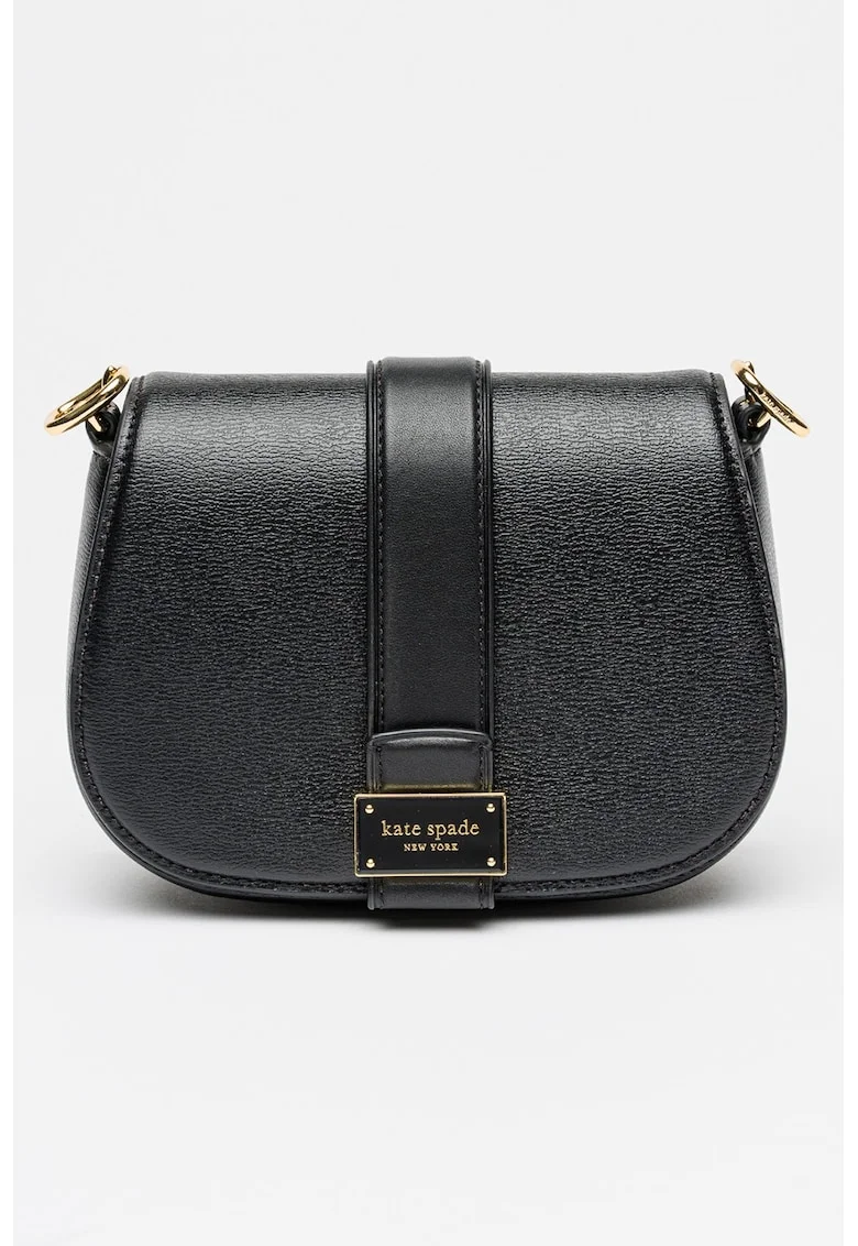 Geanta crossbody din piele Nouveau, Negru