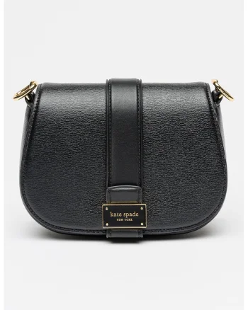 Geanta crossbody din piele Nouveau, Negru