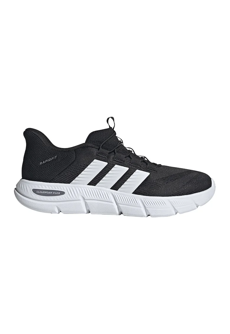 Pantofi sport Cloudfoam Flex slip-on, Negru/Alb optic