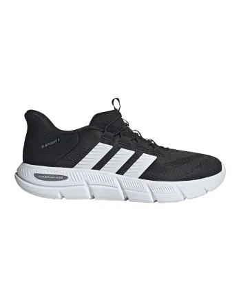 Pantofi sport Cloudfoam Flex slip-on, Negru/Alb optic