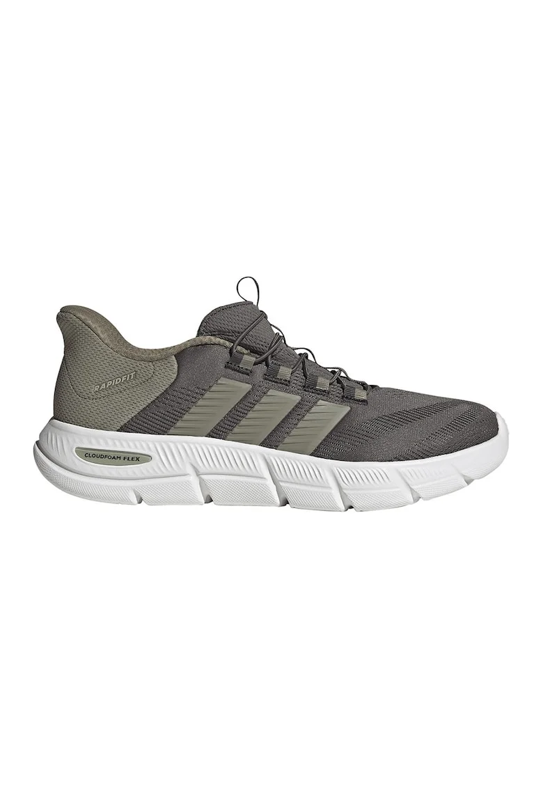 Pantofi sport Cloudfoam Flex slip-on, Verde padure/Alb optic