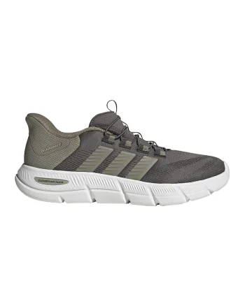 Pantofi sport Cloudfoam Flex slip-on, Verde padure/Alb optic