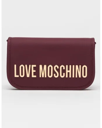 Geanta crossbody de piele ecologica cu clapa, Violet