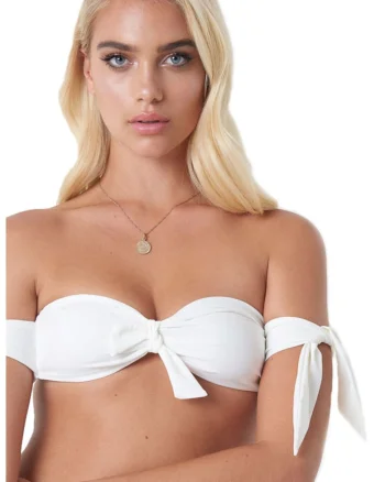 Sutien bandeau de baie 3344, Alb