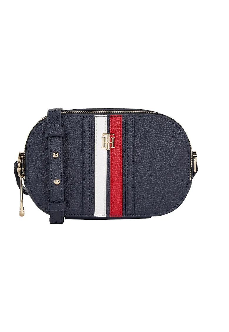 Geanta crossbody din piele ecologica Element, Albastru inchis