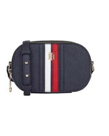 Geanta crossbody din piele ecologica Element, Albastru inchis
