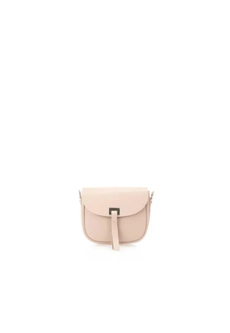 Crossbody dama din piele naturala  Armida - Rozdwqf, Roz, 20 x 16 x 6 cm
