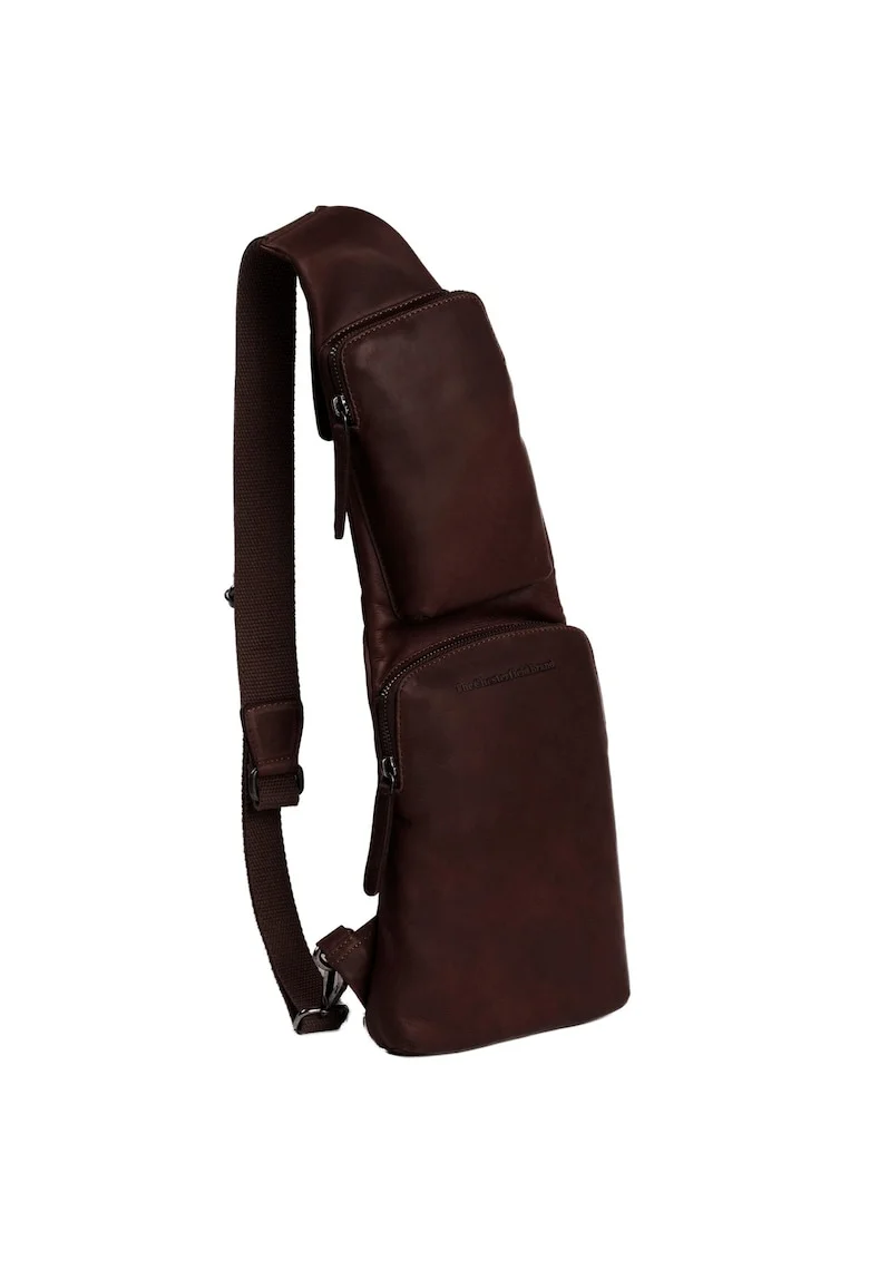 Geanta crossbody barbati piele naturala, 4 litri, Logan,, Maro