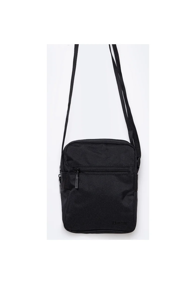 Geanta crossbody cu buzunar exterior