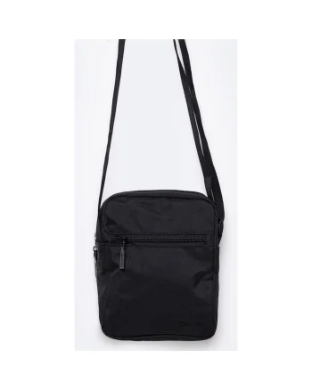 Geanta crossbody cu buzunar exterior