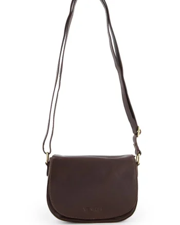Geanta crossbody din piele cu bareta ajustabila