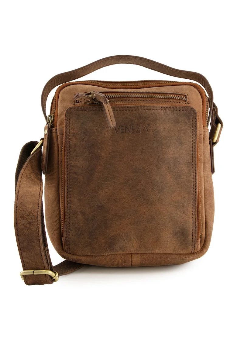 Geanta crossbody cu 3 compartimente