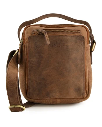 Geanta crossbody cu 3 compartimente