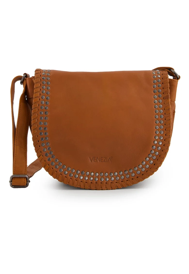 Geanta crossbody din piele naturala