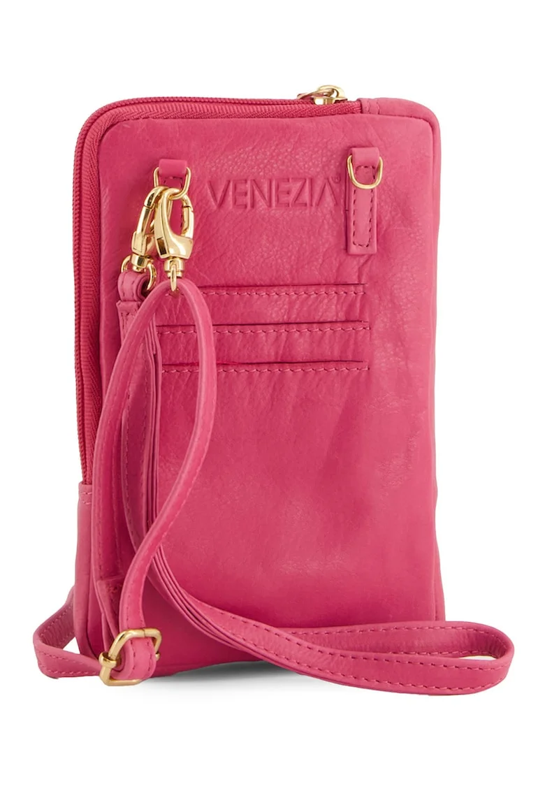 Geanta crossbody din piele naturala