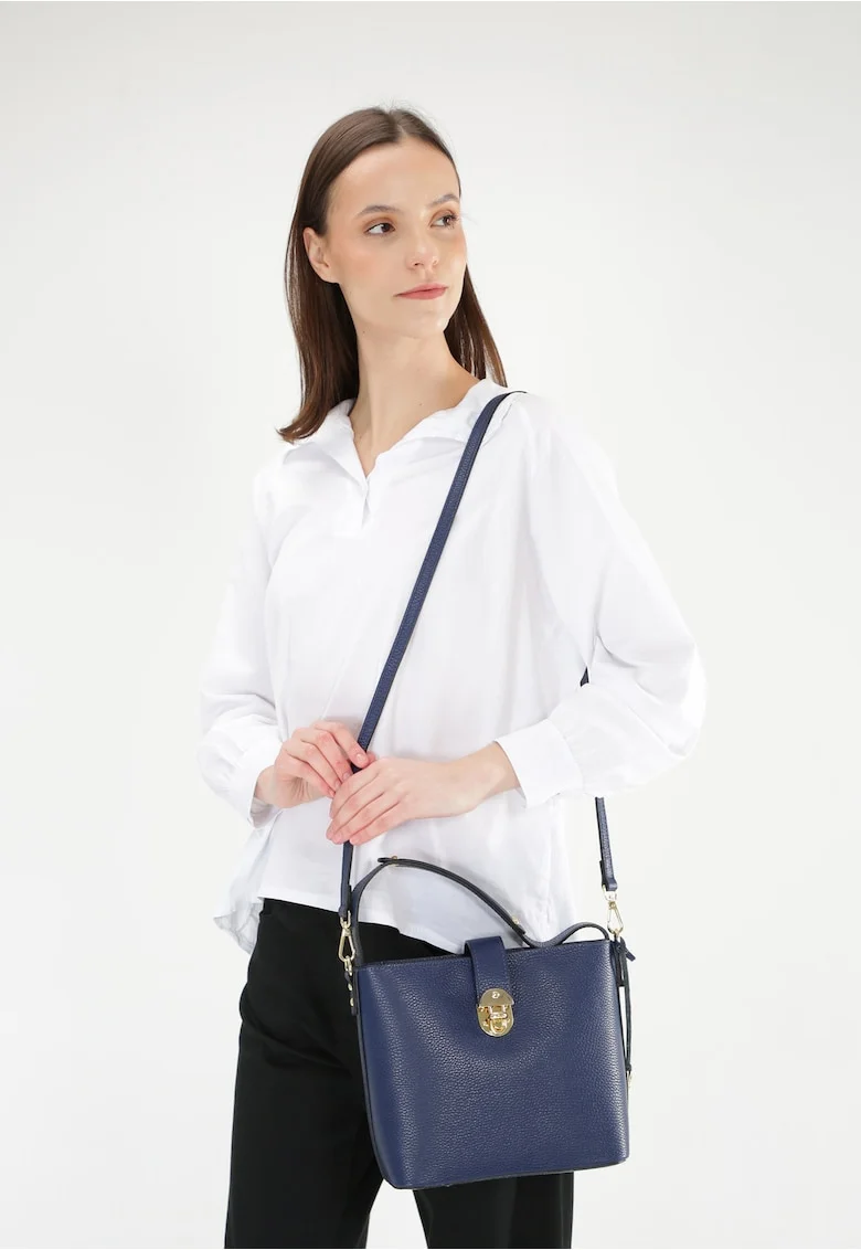 Geanta crossbody cu bareta detasabila