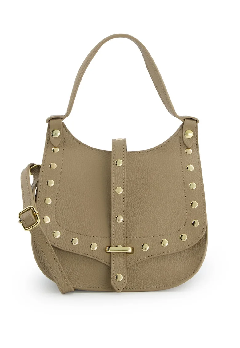 Geanta crossbody din piele cu clapeta