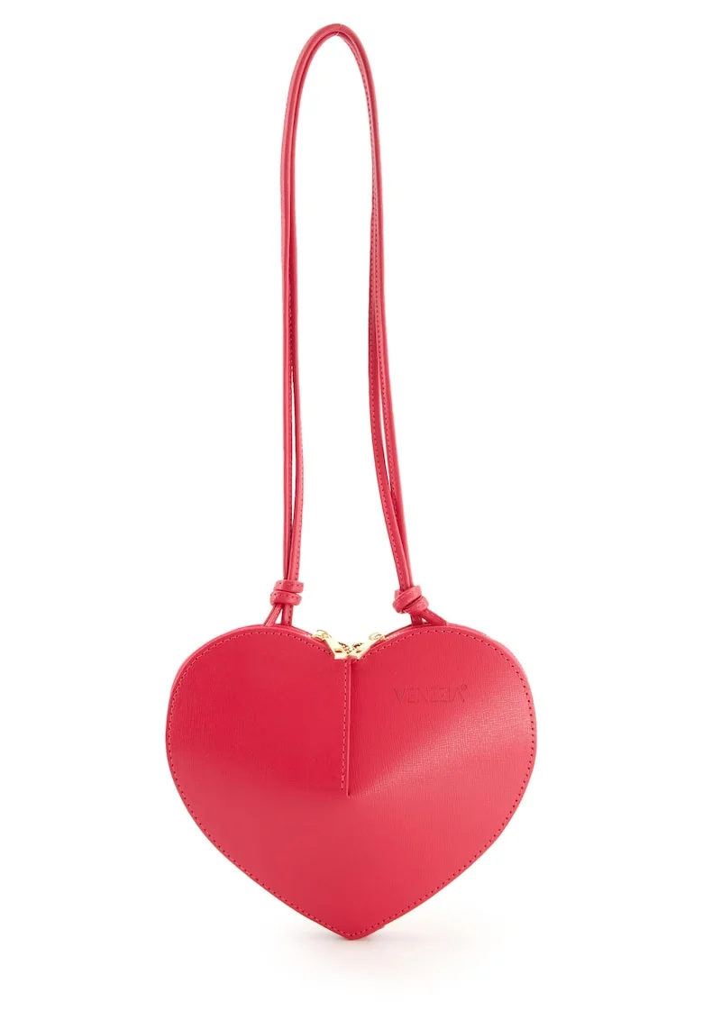 Geanta crossbody in forma de inima