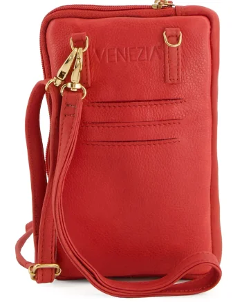 Geanta crossbody din piele naturala