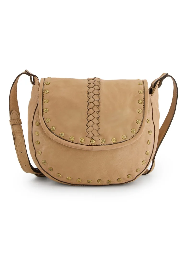 Geanta crossbody uni din piele naturala