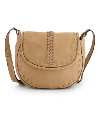 Geanta crossbody uni din piele naturala