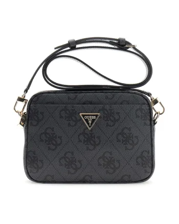 Geanta crossbody cu model Meridian, Negru