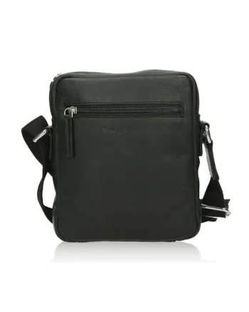 Geanta de umar crossbody barbati,  seria Segno, 495480, Negru