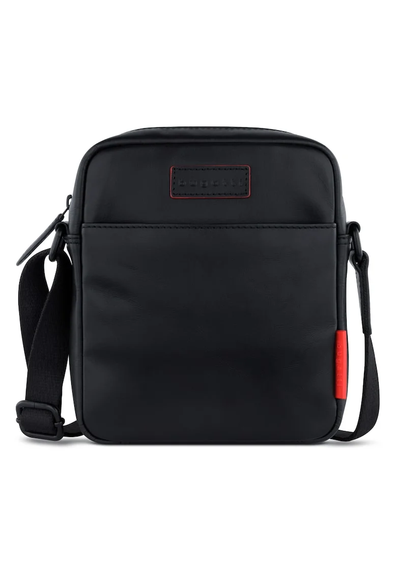 Geanta crossbody/borseta premium din piele naturala, 492350, Negru