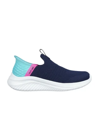 Pantofi fete Slip Ins Ultra Flex 3.0 Fresh Time,  Bleumarin, Bleumarin