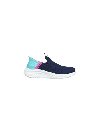 Pantofi Sport  Slip-Ins Ultra Flex 3.0 JR 303800L-NVTQ, Fete, Bleumarin