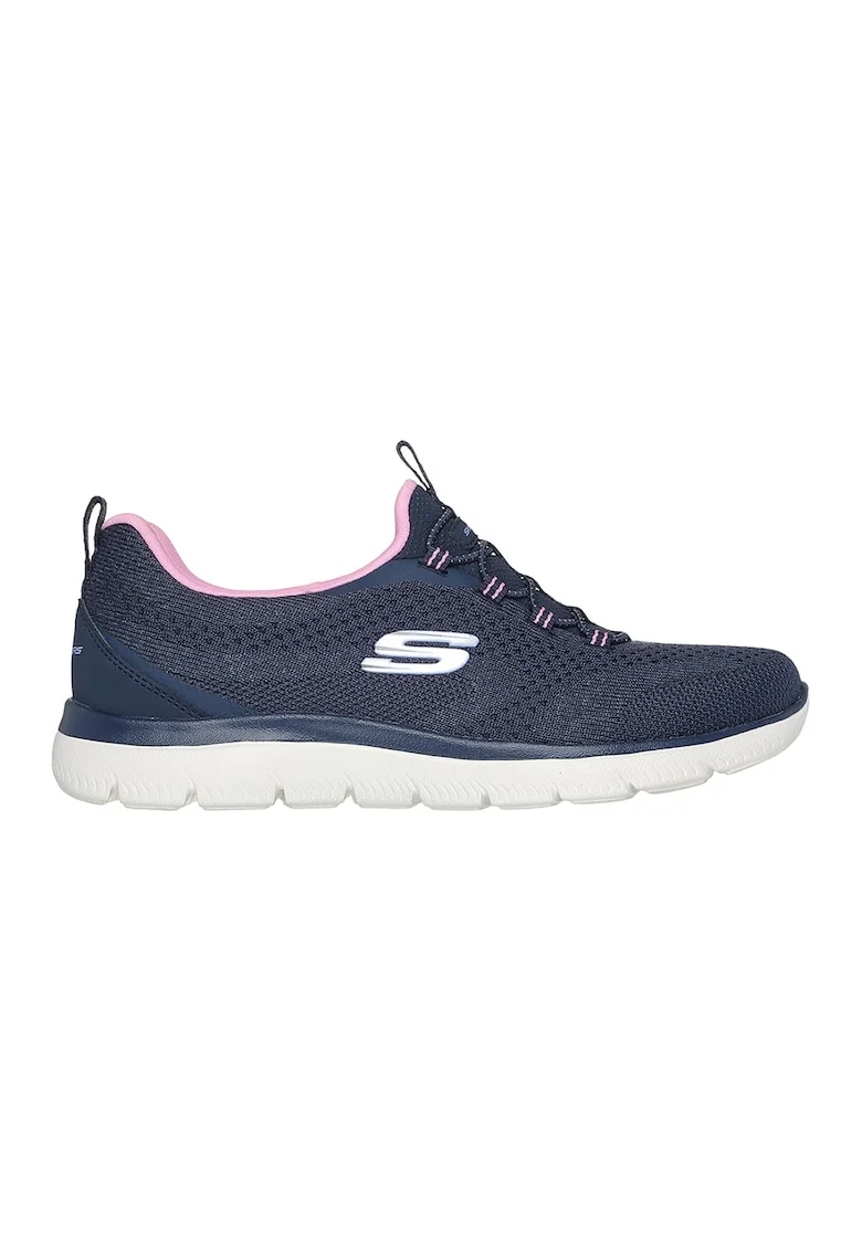 Pantofi sport slip-on de plasa, Bleumarin