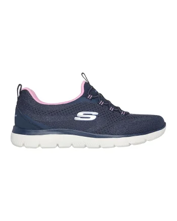Pantofi sport slip-on de plasa, Bleumarin
