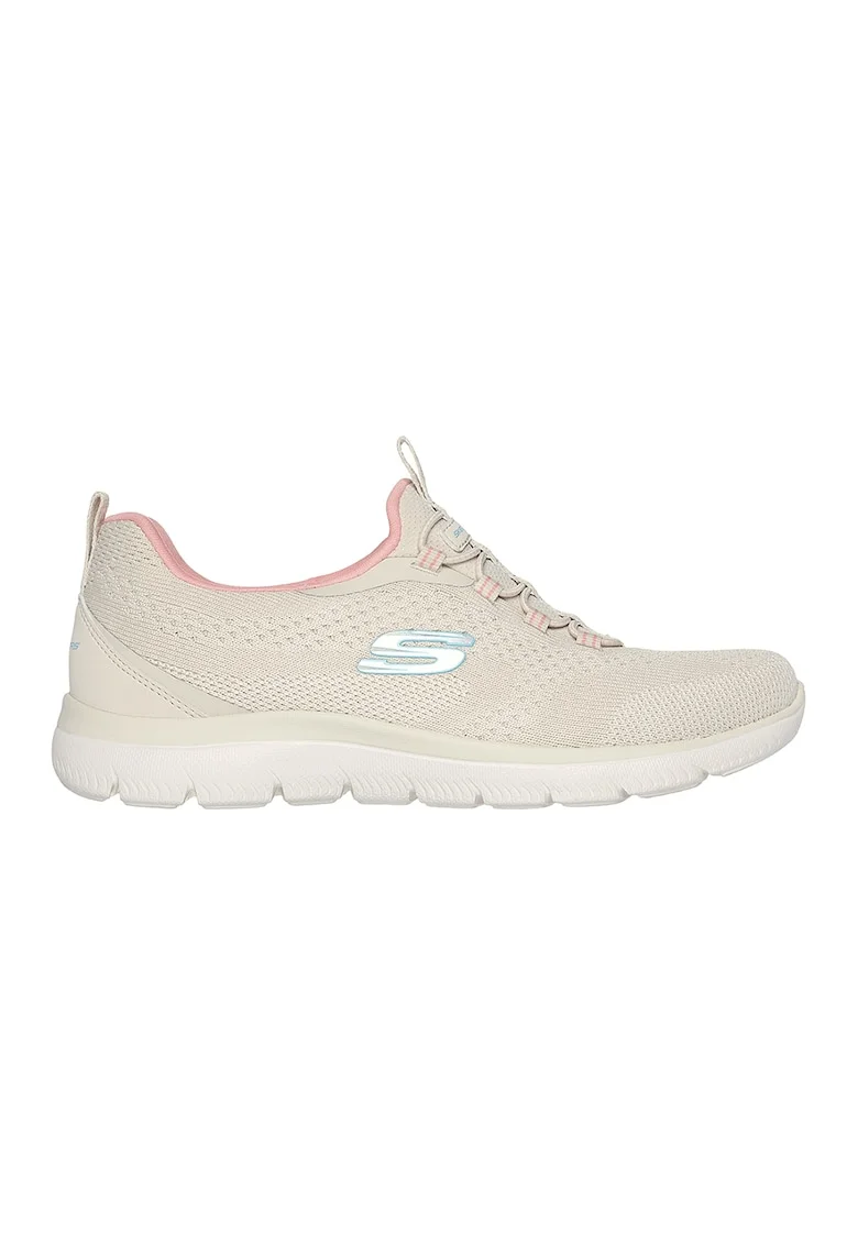 Pantofi sport slip-on de plasa, Maro nisip