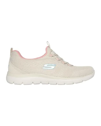 Pantofi sport slip-on de plasa, Maro nisip