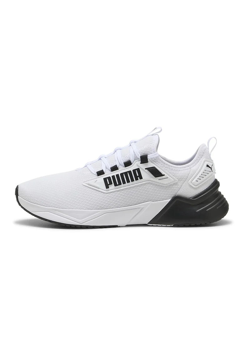 Pantofi Retaliate 3 slip-on cu logo pentru alergare, Negru stins/Alb murdar